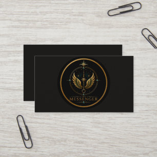 Tarjeta De Visita El Mensajero Gemini Arquetipo Personalizado