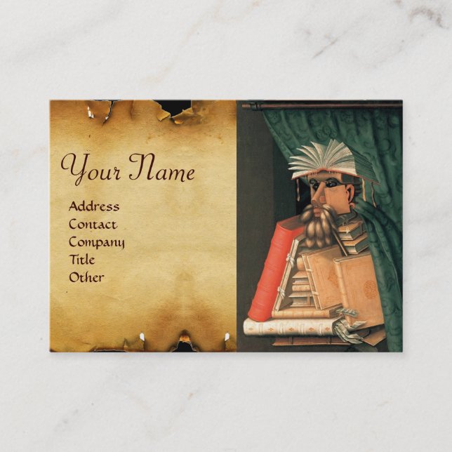 TARJETA DE VISITA EL MONOGRAMA LIBRARIO (Anverso)