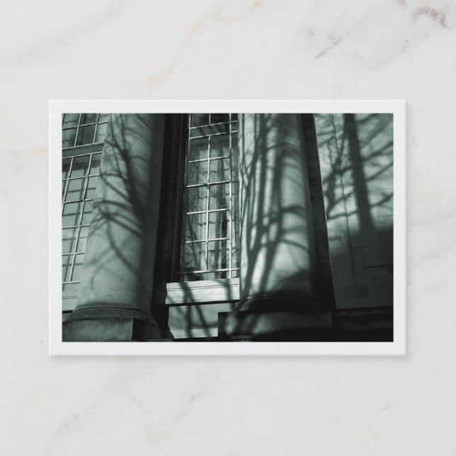 Tarjeta De Visita El museo, mini foto (Anverso)