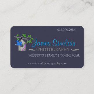 Tarjeta De Visita El negocio de la fotografía, 3,5" x 2,0", 100