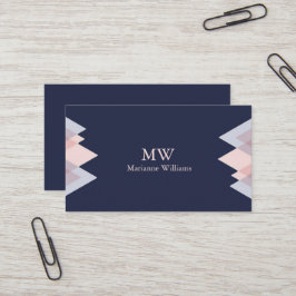 Tarjeta De Visita El negocio profesional de Arrow Mujer de los