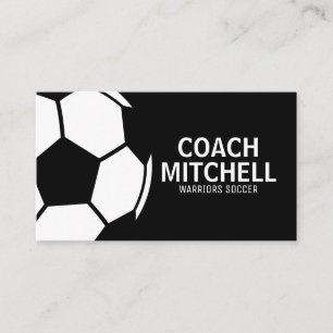 Tarjeta De Visita El negro de Soccer Pro