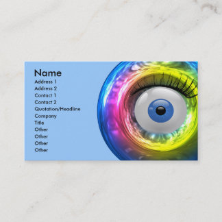 Tarjeta De Visita El ojo le ve