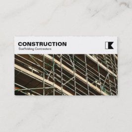 Tarjeta De Visita El panel superior - construcción - foto del
