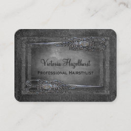 Tarjeta De Visita El pequeño doble del londinense Scissors alrededor