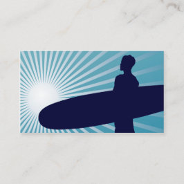 Tarjeta De Visita el practicar surf altísimo