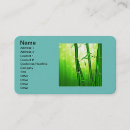 Tarjeta De Visita El profesional de la oficina personaliza el