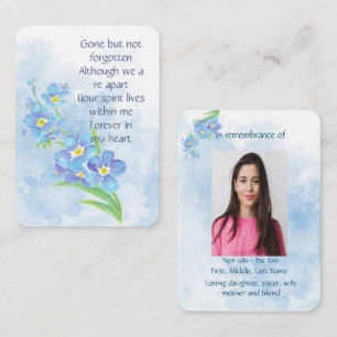Tarjeta De Visita El servicio conmemorativo invita a olvidar que no