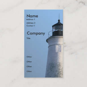 Tarjeta De Visita El St marca el faro