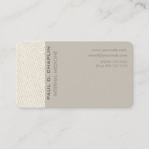 Tarjeta De Visita El suizo puntea nervioso profesional elegante de