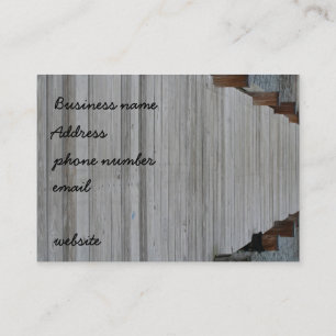 Tarjeta De Visita ¡El Tarjeta-Personalizar del negocio de muelle é