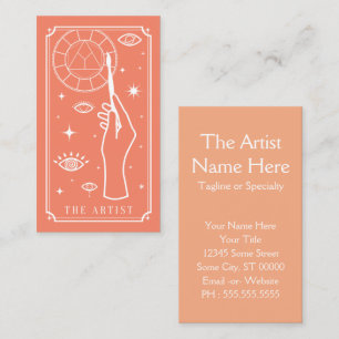 Tarjeta De Visita el tarot artístico