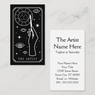 Tarjeta De Visita el tarot artístico