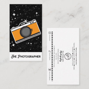 Tarjeta De Visita El Tarot Místico del Fotógrafo Fotografía