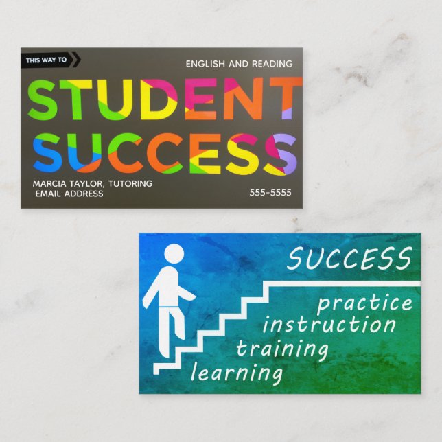Tarjeta De Visita El Tutoring (Anverso / Reverso)