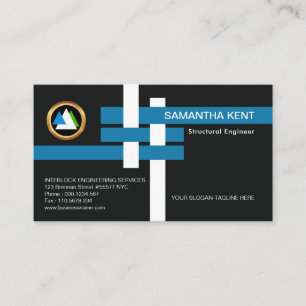 Tarjeta De Visita El Yo-Haz que entrelaza creativo articula la