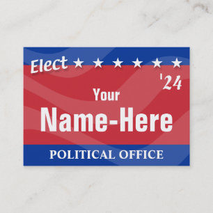 Tarjeta De Visita ELECT - Campaña política