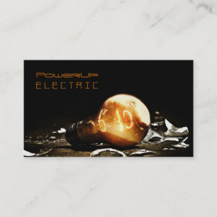 Tarjeta De Visita Electric, Electrician, Business Card