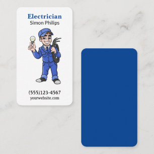 Tarjeta De Visita Electrician Handyman