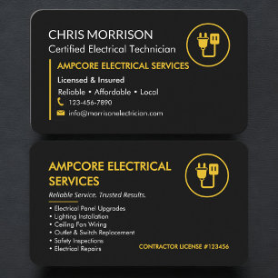 Tarjeta De Visita Electricista