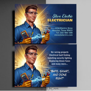 Tarjeta De Visita Electricista 