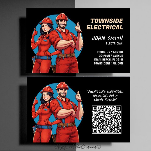 Tarjeta De Visita Electricista (Subido por el creador)
