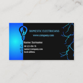 Tarjeta De Visita Electricistas nacionales