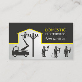 Tarjeta De Visita Electricistas nacionales