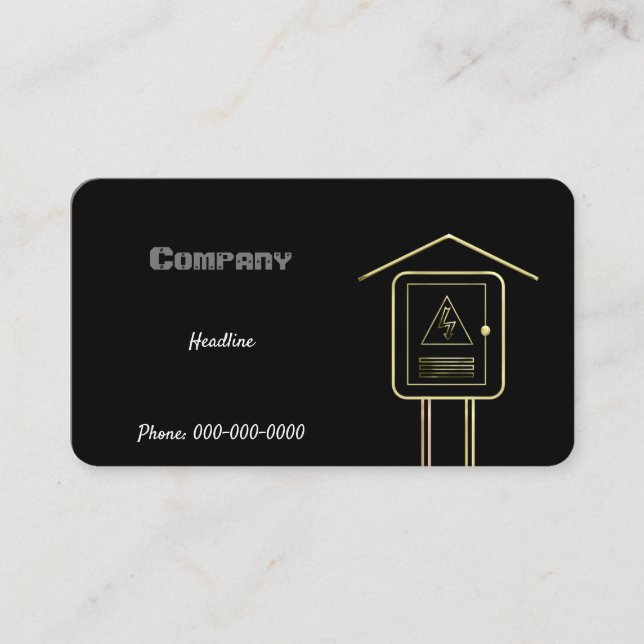 Tarjeta De Visita Electrista (Anverso)
