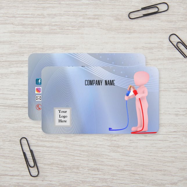 Tarjeta de visita electrónica (Anverso/Reverso In Situ)