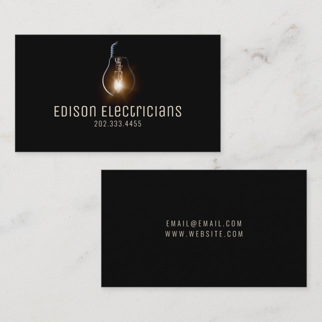 Tarjeta de visita electrónica (Anverso / Reverso)