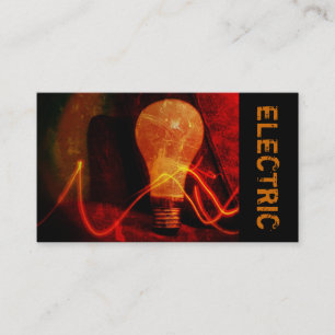 Tarjeta de visita electrónica, eléctrica, de const