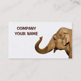 Tarjeta De Visita Elefante