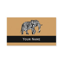 Elefante con franjas cebra + tus ideas