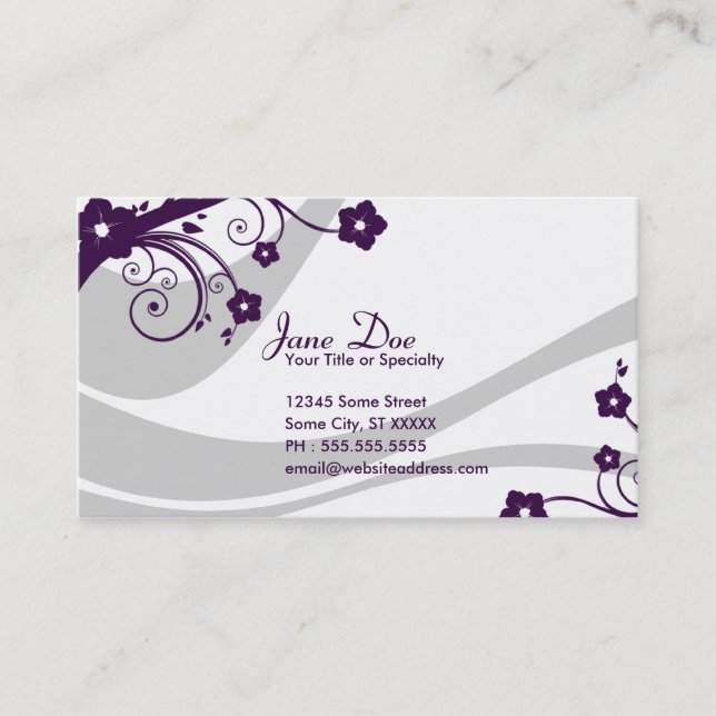 Tarjeta De Visita eleganceEssentials (Anverso)