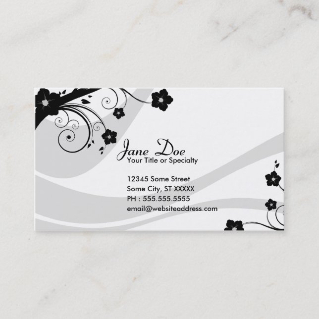 Tarjeta De Visita eleganceEssentials (Anverso)