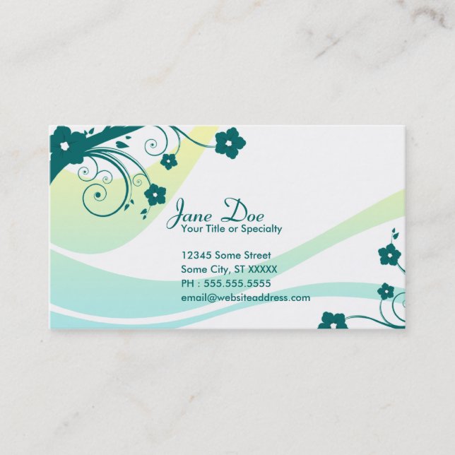 Tarjeta De Visita eleganceEssentials (Anverso)
