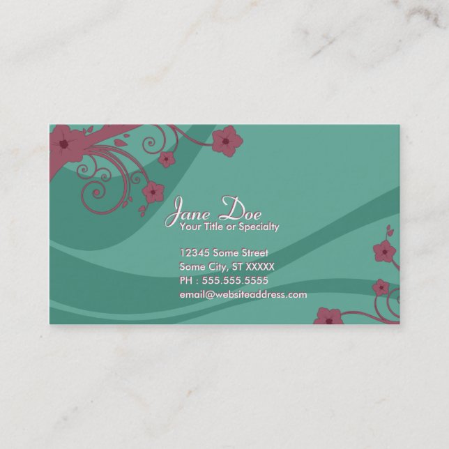 Tarjeta De Visita eleganceEssentials (Anverso)