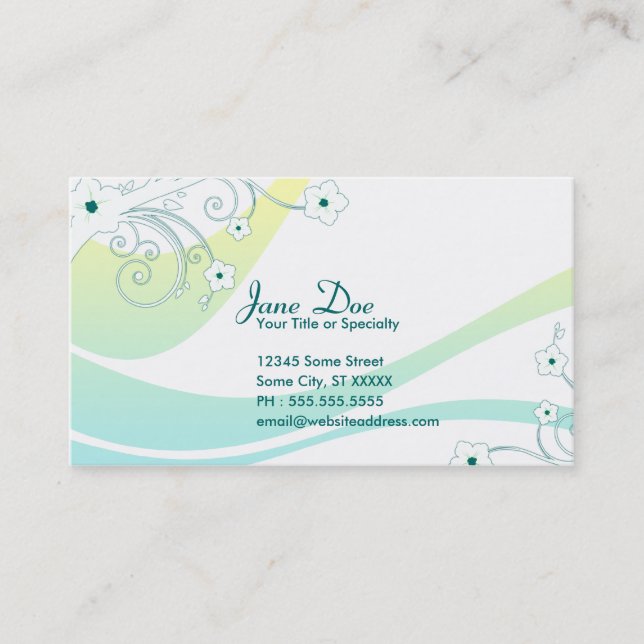 Tarjeta De Visita eleganceEssentials (Anverso)