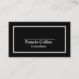 Tarjeta De Visita Elegancia moderna profesional simple