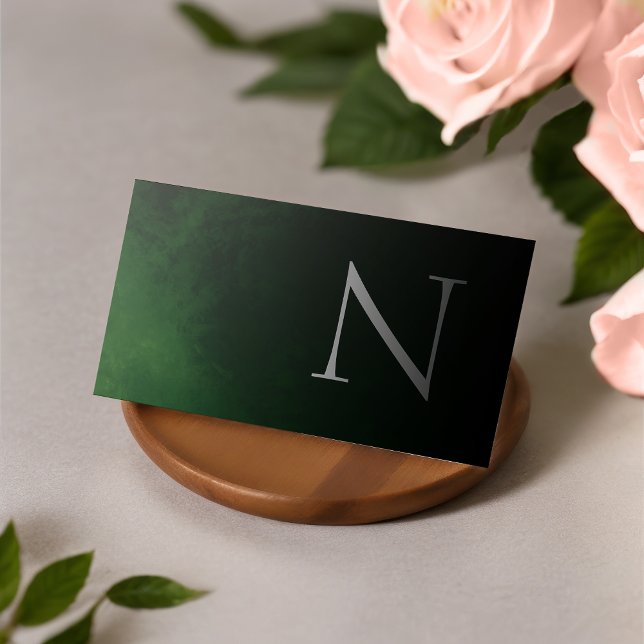 Tarjeta De Visita Elegant and Modern ( Green ) 2 (Subido por el creador)