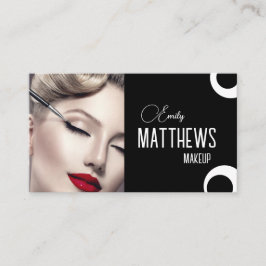 Tarjeta De Visita Elegant black and white script custom 2photo