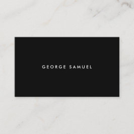 Tarjeta De Visita Elegant Minimal Business Branding