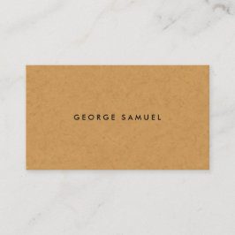 Tarjeta De Visita Elegant Minimal Business Branding