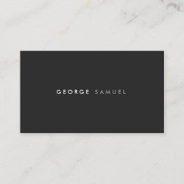 Tarjeta De Visita Elegant Minimal Business Branding