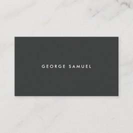 Tarjeta De Visita Elegant Minimal Business Branding