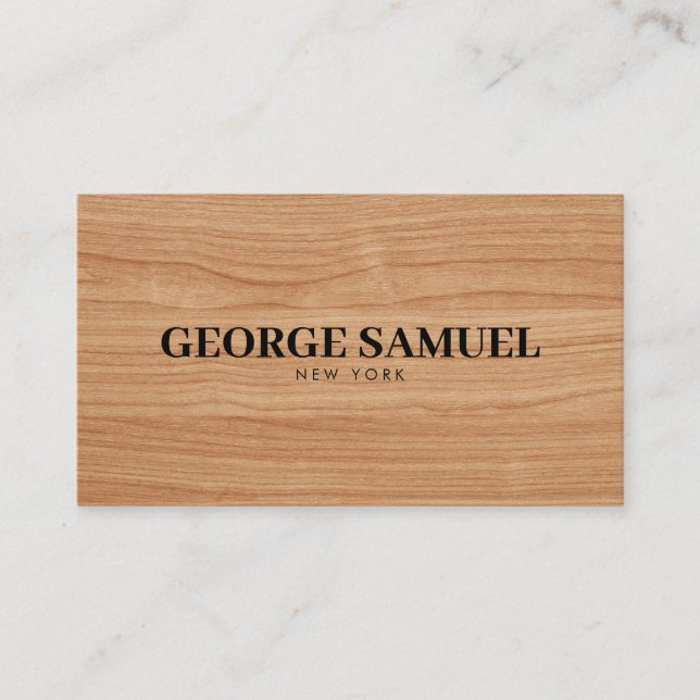 Tarjeta De Visita Elegant Minimal Business Branding (Anverso)