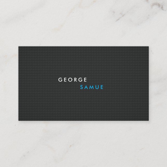 Tarjeta De Visita Elegant Minimal Business Branding (Anverso)