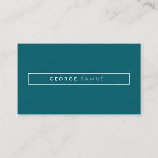 Tarjeta De Visita Elegant Minimal Business Branding