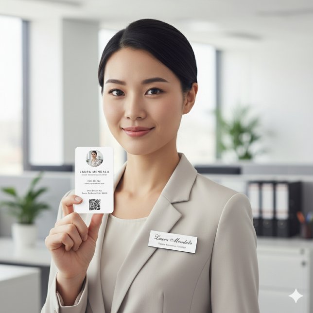 Tarjeta De Visita Elegant Personalized Editable Business Card Print (Subido por el creador)